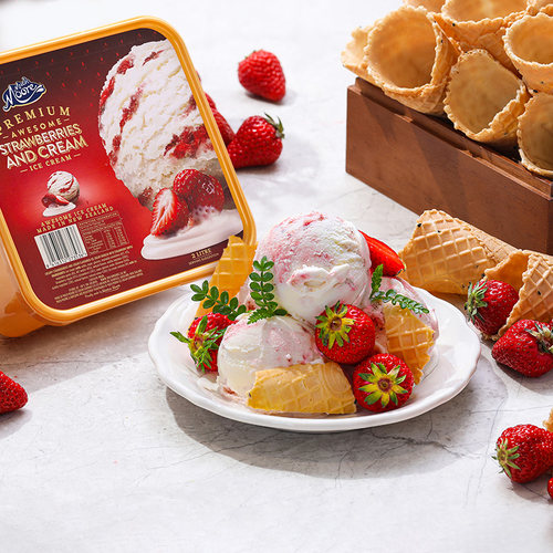 新西兰原装进口全乳脂牛乳冰淇淋