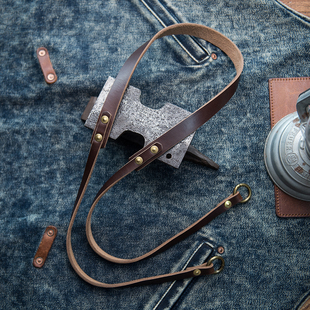 山岩手工皮具 包包配件 肩带 美国霍尔文牛皮 斜跨皮带