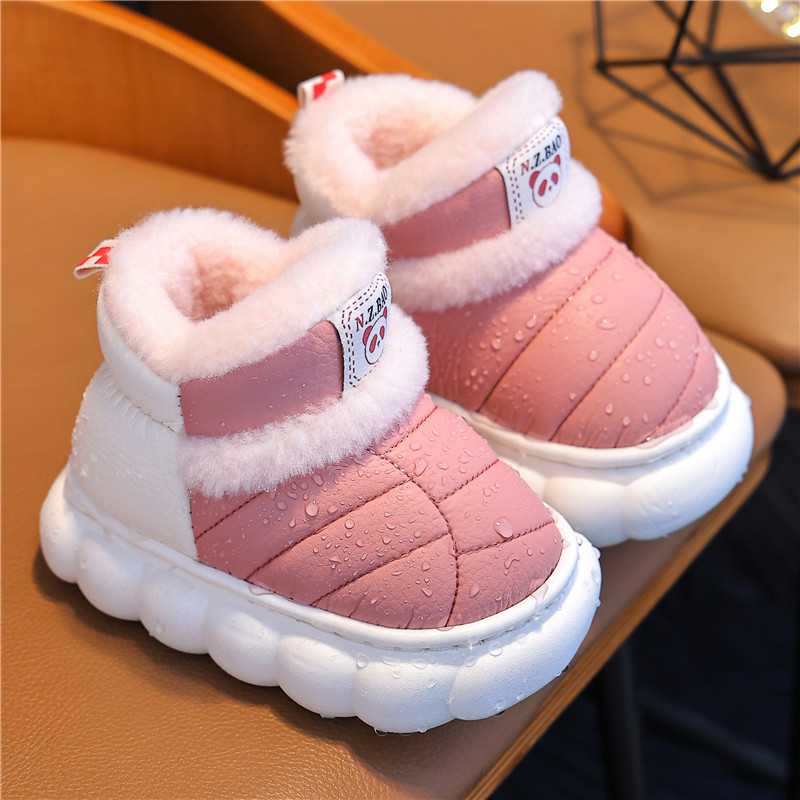 儿童棉鞋冬季加厚加绒外穿雪地靴女童防水小宝宝公主包跟棉拖鞋男,童鞋/婴儿鞋/亲子鞋,棉鞋,淘宝优惠券,粉丝福利购,淘宝优惠卷