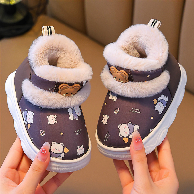 儿童棉鞋冬季女童防水防滑居家小孩中大童包跟雪地靴男宝宝棉拖鞋,童鞋/婴儿鞋/亲子鞋,棉鞋,淘宝优惠券,粉丝福利购,淘宝优惠卷