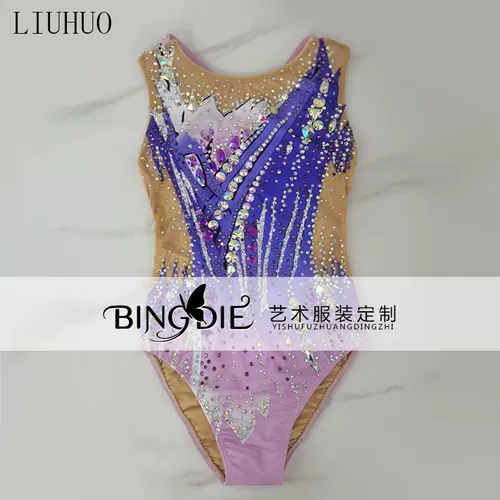 Liuhuo Synchronized Swimbel Competition Swimsuit Performance Swimsuit Professional Customed Team Team Performance Suit BD1970