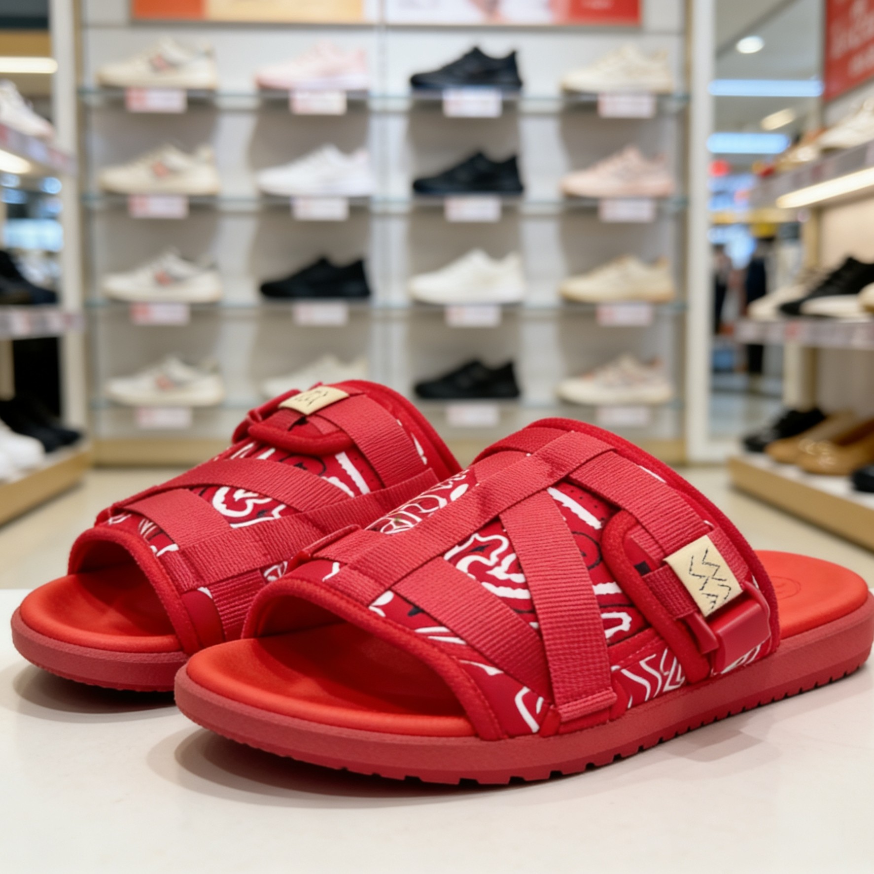 visvim laolui陈冠一字拖