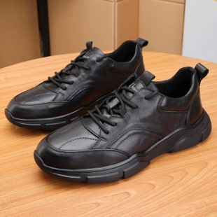 2020秋季 子真皮英伦潮流运动男士 新款 百搭潮鞋 休闲 韩版 男鞋
