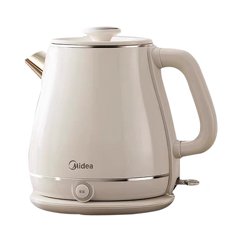 Midea/美的 SH60-Q电水壶西式复古设计一键保温1.8L容量双层防烫