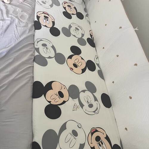 定做拼接纯棉床罩儿童床笠