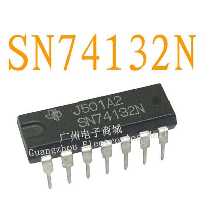 SN74132N逻辑芯片液晶屏DIP14继电器驱动板74HC132液晶屏模块IC