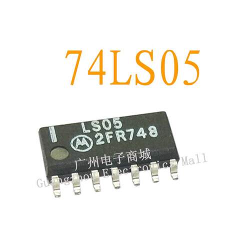 LS05逻辑4重2输入与门芯片SOP14数字液晶屏驱动板74LS08模块IC