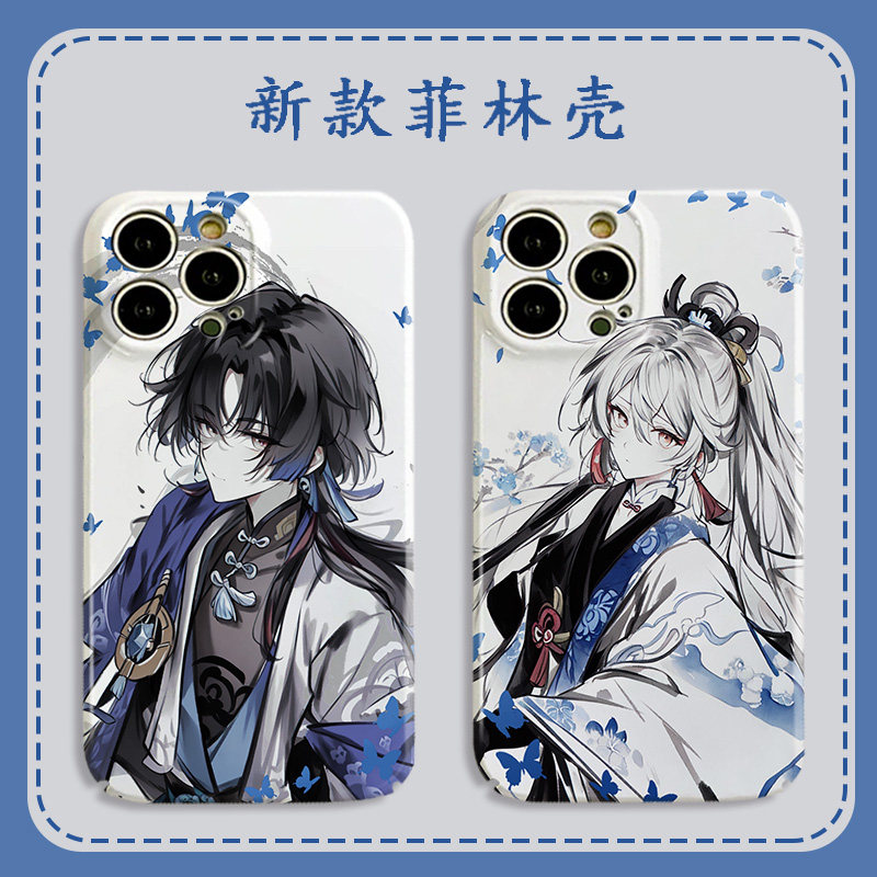 适用于菲林一加13T原神12散兵11新款10pro神里绫华9R潮OnePlusACE5竞速版ACE3V硬壳ACE5pro防摔手机壳保护套