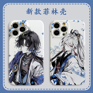 适用于菲林一加13T原神12散兵11新款10pro神里绫华9R潮OnePlusACE5竞速版ACE3V硬壳ACE5pro防摔手机壳保护套