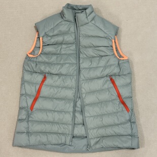 台州鸟家同款2025年新款超轻薄排骨马甲CV保暖户外内胆纯鹅绒填充