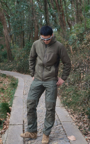 台州鸟家同款军鸟男士阿童木gen2.1连帽加厚棉服外套保暖时尚休闲