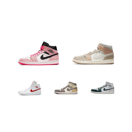 【攀登】JordanAirJordan1Mid百搭潮搭中帮复古篮球鞋男女同款