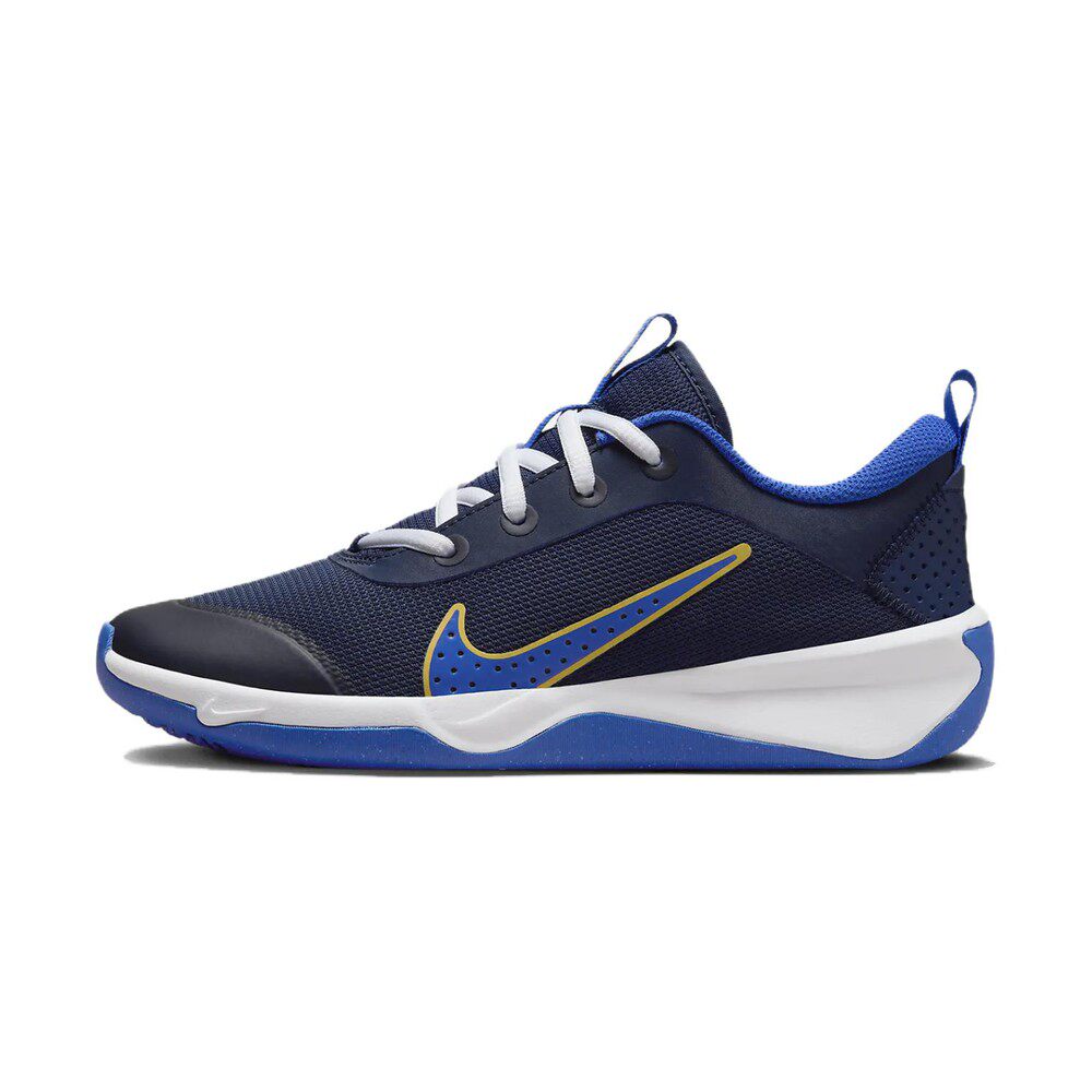 【攀登】 Nike 儿童训练鞋 低帮 圆头 四季通用 蓝色
