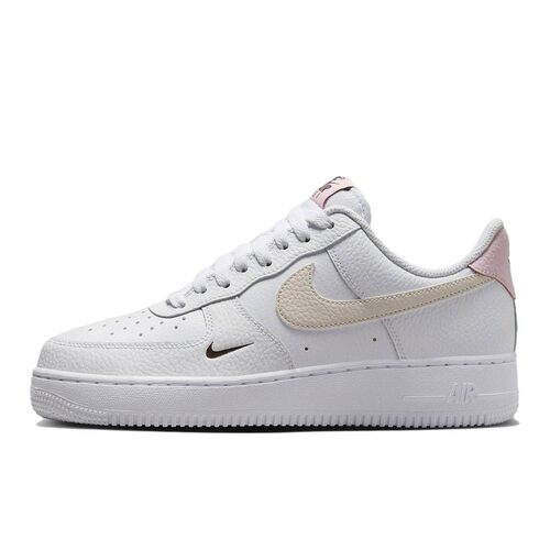【攀登】 Nike 板鞋 白色 女 低帮 四季通用 防滑 圆头 皮革 平跟
