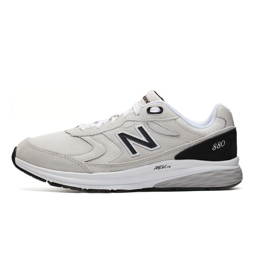 【攀登】 New Balance 跑步鞋 灰色 四季通用 系带 男