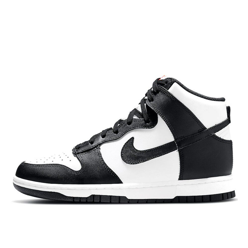 Nike 板鞋 防滑 圆头 高帮 四季通用 平跟 牛皮 系带 白色 女