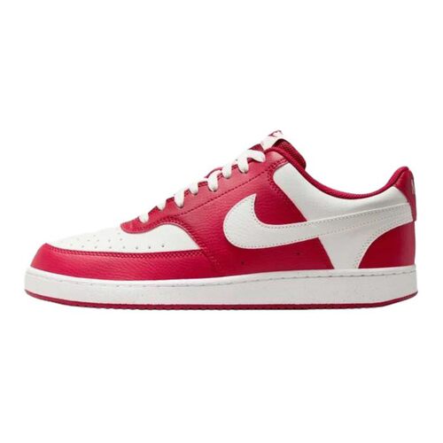 【攀登】 Nike 板鞋 男 厚底 防滑耐磨 红色 低帮 圆头 系带