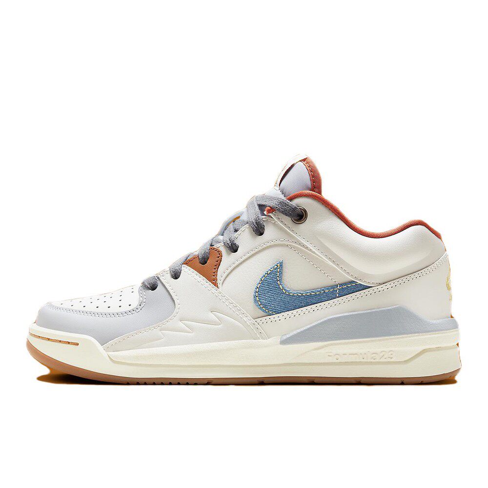 【攀登】 Jordan 篮球鞋 四季通用 系带 低帮 耐磨透气 圆头 白色