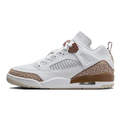 【攀登】 Jordan 篮球鞋 低帮 四季通用 皮革 防滑耐磨 白色 系带