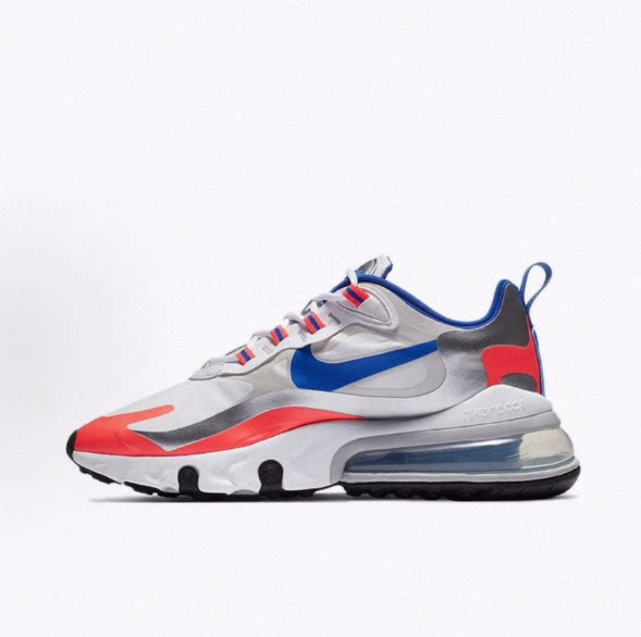 Nike Air Max 270 中帮 橡胶 休闲跑步鞋 女款