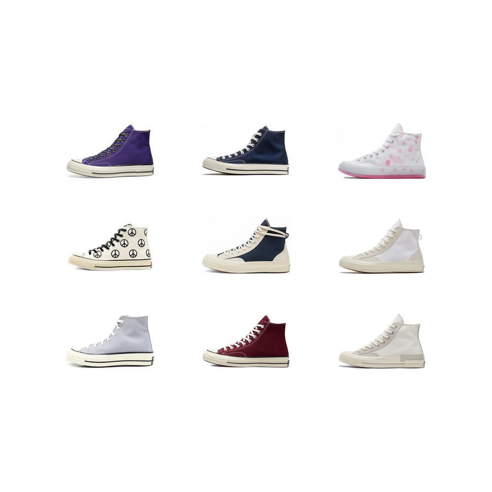 【攀登】Converse1970s舒适百搭耐磨高帮低帮帆布鞋男女同款纯色