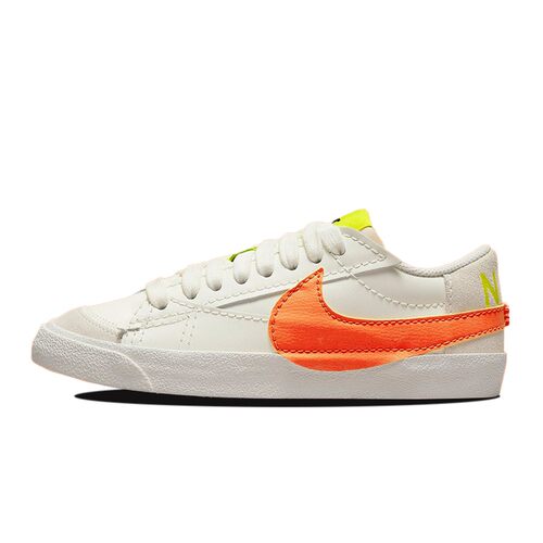 【攀登】 Nike 板鞋 平跟 圆头 系带 女 白色 防滑耐磨轻便 低帮