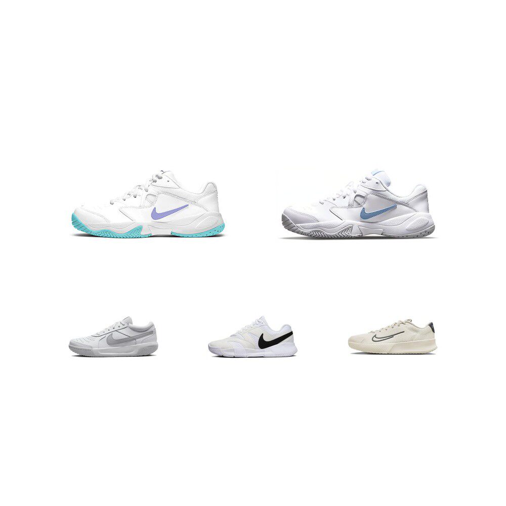 【攀登】Nike 减震防滑耐磨包裹性 低帮/高帮 网球鞋 女款