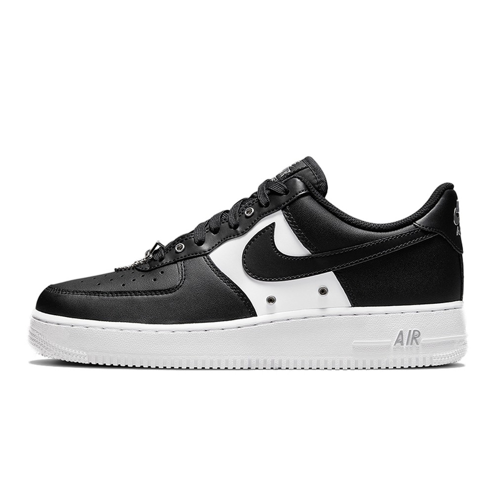 【攀登】 Nike 板鞋 皮革 圆头 四季通用 平跟 系带 低帮 男 黑色