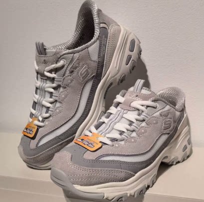 Skechers斯凯奇 DLITES 低帮 老爹鞋 女款