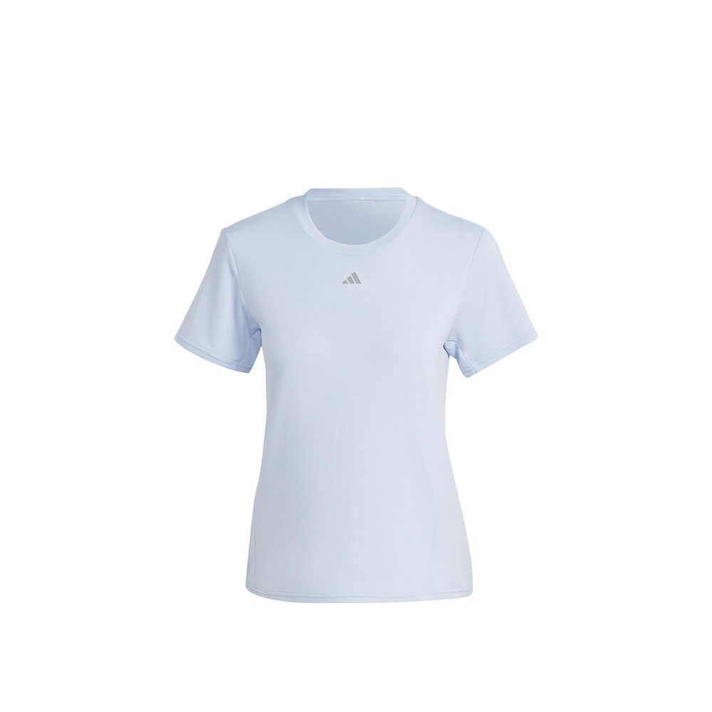 【攀登】 adidas T恤 合身 聚酯纤维100% 纯色 夏 适中 套头 女