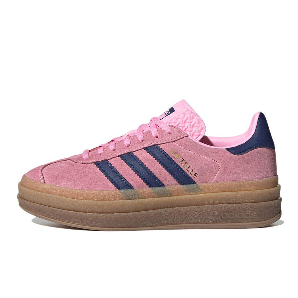 【攀登】 adidas originals 板鞋 四季通用 低帮 粉色 圆头 系带