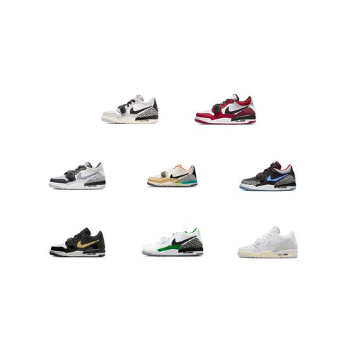 【攀登】JordanLegacy312Low皮革舒适运动防滑耐磨低帮儿童篮球鞋