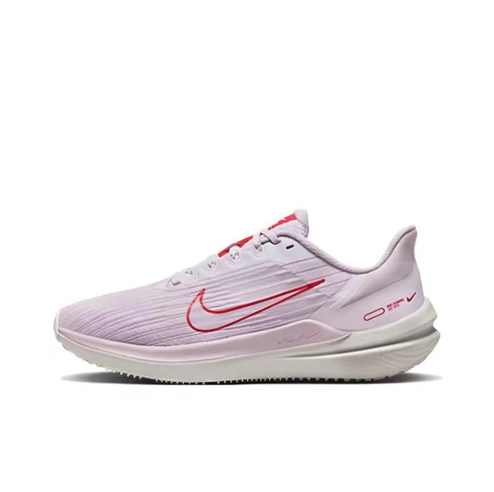 Nike Air Winflo 9 减震防滑耐磨 低帮 跑步鞋 女款 粉色