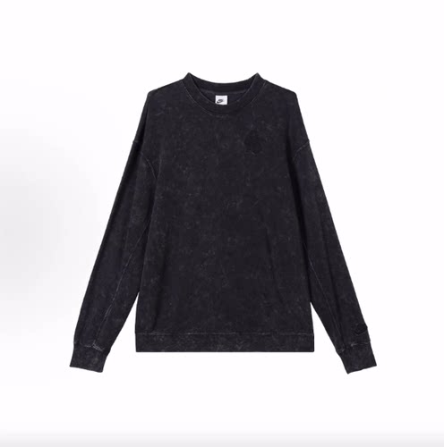 Nike Sportswear  套头纯色长袖卫衣 男款