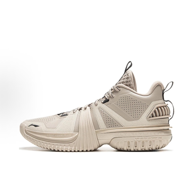 LiNing李宁 暴风2024 WNTR 反伍BADFIVE 耐磨稳定包裹高帮篮球鞋