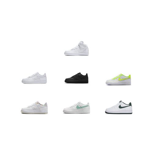 【攀登】NikeAirForce1合成革复古休闲防滑减震耐磨低帮儿童板鞋