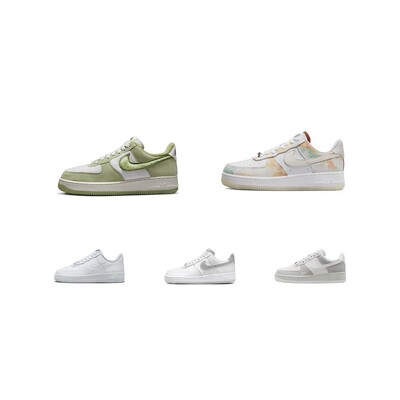 【攀登】NikeAirForce1LOW时尚复古经典低帮板鞋女款白色拼色