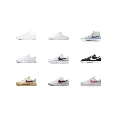 【攀登】NikeCourtLegacy帆布/合成革经典款舒适百搭低帮板鞋女款