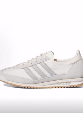 adidas originals SL72 OG 绒面革 简约舒适低帮休闲鞋男女同款