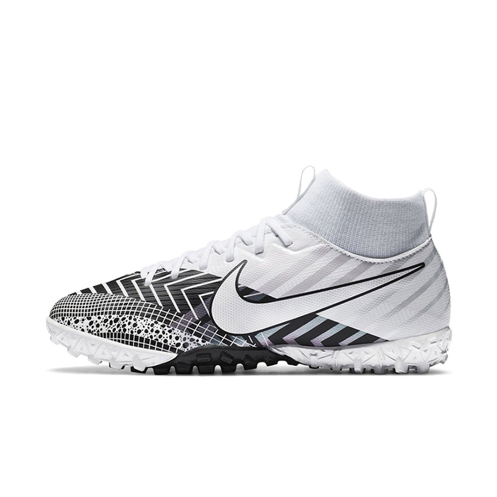 【攀登】 Nike 儿童足球鞋 圆头 中帮 减震 四季通用 白色
