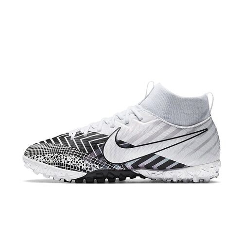 【攀登】 Nike 儿童足球鞋 圆头 中帮 减震 四季通用 白色