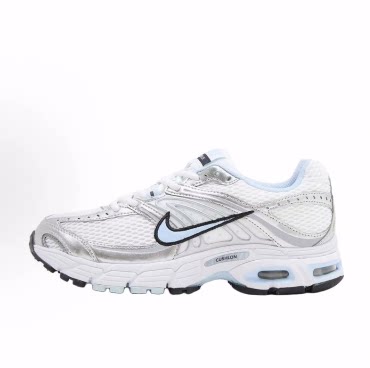 Nike Air Max Moto 2K 舒适耐穿 低帮跑步鞋 女款 白银色