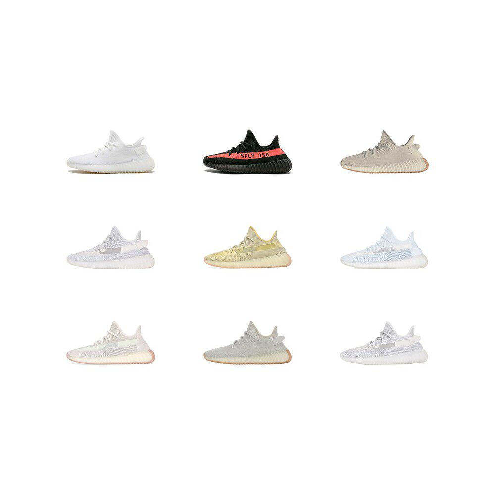 【攀登】Adidas YeezyBoost350V2 减震防滑耐磨透气轻便低帮