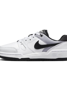 【攀登】NikeFullForce舒适百搭减震耐磨低帮板鞋白灰色儿童款