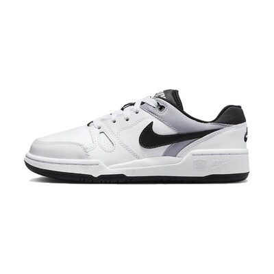 【攀登】NikeFullForce舒适百搭减震耐磨低帮板鞋白灰色儿童款
