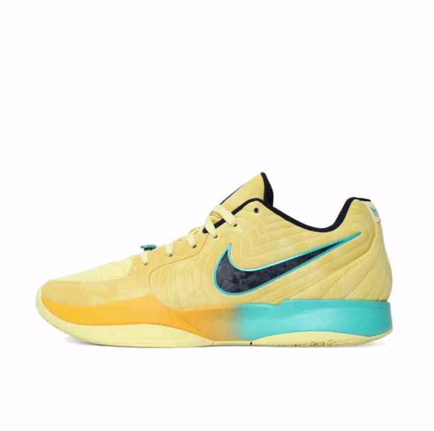Nike Ja 2 莫兰特二代 EP 舒适耐用 防滑耐磨低帮篮球鞋男款黄色