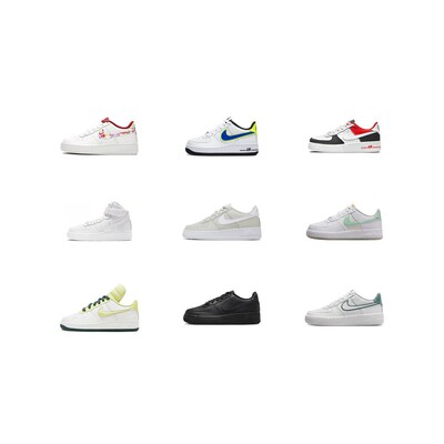 【攀登】NikeAirForce1减震耐磨复古时尚皮革