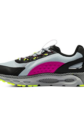 【攀登】 Under Armour 跑步鞋 平跟 系带 灰色 减震防滑耐磨透气