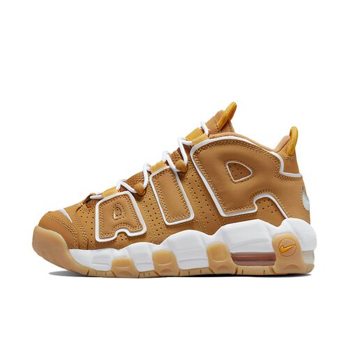 Nike 儿童篮球鞋 中帮 四季通用 圆头 棕色