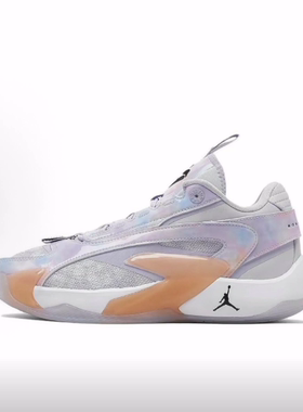 Jordan Luka 2 Nebula 东契奇二代低帮篮球鞋男女同款白紫国内版